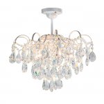 Потолочный светильник Escada 1122/5PL E27*60W White/Gold BLING