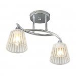 Потолочный светильник Escada 1124/2PL E27*60W Chrome THALIA