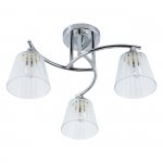 Потолочный светильник Escada 1124/3PL E27*60W Chrome THALIA