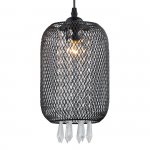 Подвесной светильник Escada 1125/1S E27*60W Black ANTARES