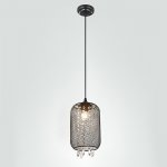 Подвесной светильник Escada 1125/1S E27*60W Black ANTARES