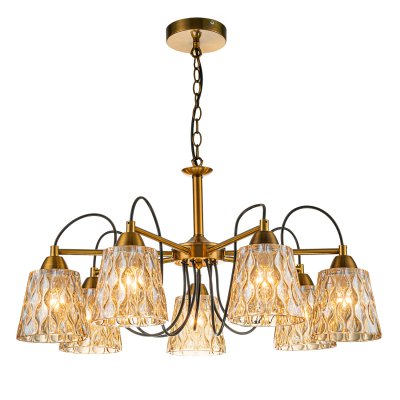 Подвесной светильник Escada 1125/7PL E27*40W Brass DREAM