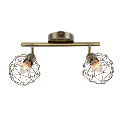 Потолочный светильник Escada 1128/2P E14*40W Antique brass SOHO Потолочный светильник Escada 1128/2P E14*40W Antique brass SOHO