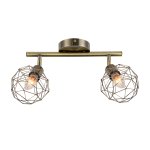 Потолочный светильник Escada 1128/2P E14*40W Antique brass SOHO