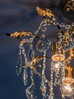 Потолочный светильник Escada 1128/4 E27*60W French Gold MONA