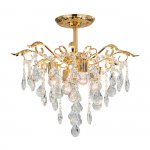 Потолочный светильник Escada 1128/4 E27*60W French Gold MONA