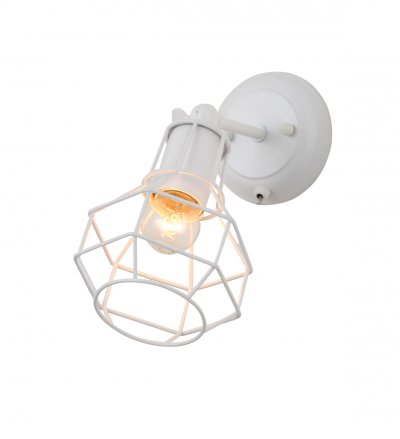 Настенный светильник Escada 1129/1A E27*60W White BOSTON Настенный светильник Escada 1129/1A E27*60W White BOSTON