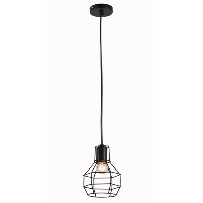 Подвесной светильник Escada 1129/1S E27*60W Black BOSTON