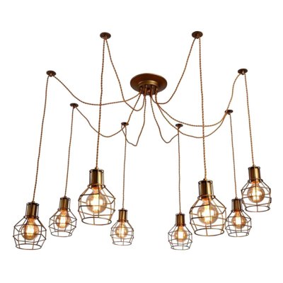 Подвесной светильник Escada 1129/8S E27*60W Bronze BOSTON Подвесной светильник Escada 1129/8S E27*60W Bronze BOSTON