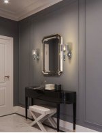 Настенный светильник Escada 1130/1A E14*40W Chrome RAISED