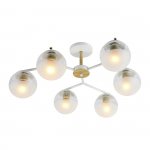 Потолочный светильник Escada 1130/6PL E27*60W White/Gold