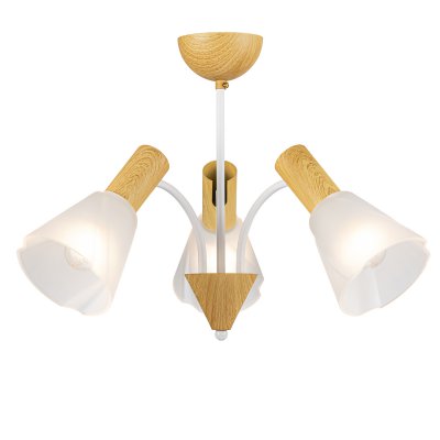 Светильник на штанге Escada 1131/3P E14*40W White/Wood