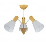 Светильник на штанге Escada 1131/3P E14*40W White/Wood