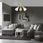 Светильник на штанге Escada 1131/3P E14*40W White/Wood