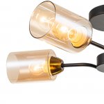 Светильник на штанге Escada 1131/4P E27*60W Black/Gold VERTIGO