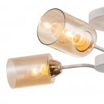 Светильник на штанге Escada 1131/4P E27*60W White/Gold VERTIGO