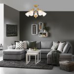 Светильник на штанге Escada 1131/5P E14*40W White/Wood