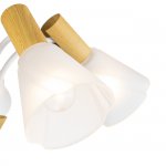 Светильник на штанге Escada 1131/5P E14*40W White/Wood