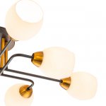 Светильник на штанге Escada 1132/8P E27*60W Black HOPE