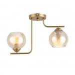 Потолочный светильник Escada 1134/2 E27*60W Сhampangne gold