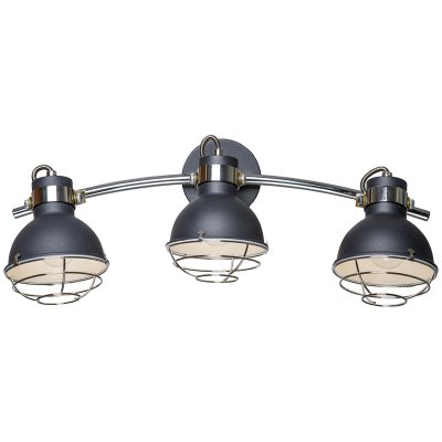 Настенный светильник Escada 1135/3A E14*40W Black/Chrome RETRO Настенный светильник Escada 1135/3A E14*40W Black/Chrome RETRO