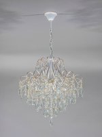 Подвесной светильник Escada 1137/6S E27*60W White/Gold QUEEN