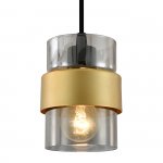 Подвесной светильник Escada 1139/3S E14*40W Black/Gold