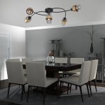 Потолочный светильник Escada 1139/5P E14*40W Black/Gold