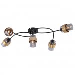 Потолочный светильник Escada 1139/5P E14*40W Black/Gold