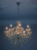 Подвесной светильник Escada 1139/8S E14*40W Chrome MAGIC