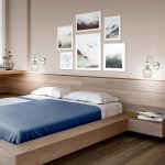 Настенный светильник Escada 1141/1A E14*60W Chrome/Beige GLOSS