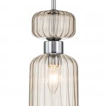 Подвесной светильник Escada 1141/1S E14*60W Chrome/Beige GLOSS