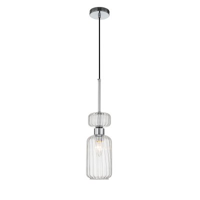 Подвесной светильник Escada 1141/1S E14*60W Chrome/Clear GLOSS