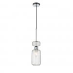 Подвесной светильник Escada 1141/1S E14*60W Chrome/Clear GLOSS