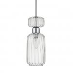 Подвесной светильник Escada 1141/1S E14*60W Chrome/Clear GLOSS