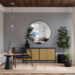 Подвесной светильник Escada 1141/1S E14*60W Chrome/Smoke GLOSS