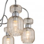 Светильник на штанге Escada 1141/6PL E14*60W Chrome/Beige GLOSS