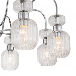 Светильник на штанге Escada 1141/8PL E14*60W Chrome/Clear GLOSS