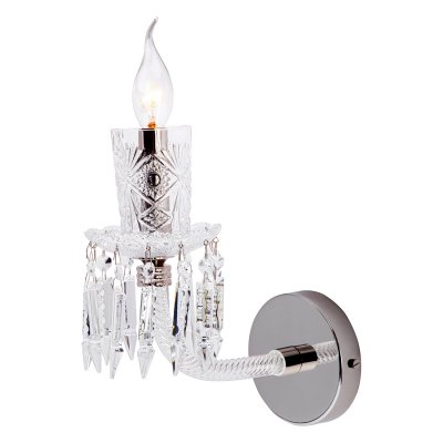 Настенный светильник Escada 1142/1A E14*40W Nickel STORY Настенный светильник Escada 1142/1A E14*40W Nickel STORY