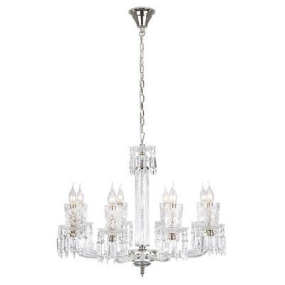 Подвесной светильник Escada 1142/8S E14*40W Nickel STORY Подвесной светильник Escada 1142/8S E14*40W Nickel STORY