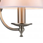 Настенный светильник Escada 1144/1A E14*40W Satin nickel BOLERO