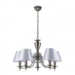 Подвесной светильник Escada 1144/5PL E14*40W Satin nickel BOLERO