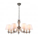 Подвесной светильник Escada 1144/7PL E14*40W Satin nickel BOLERO