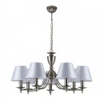 Подвесной светильник Escada 1144/7PL E14*40W Satin nickel BOLERO