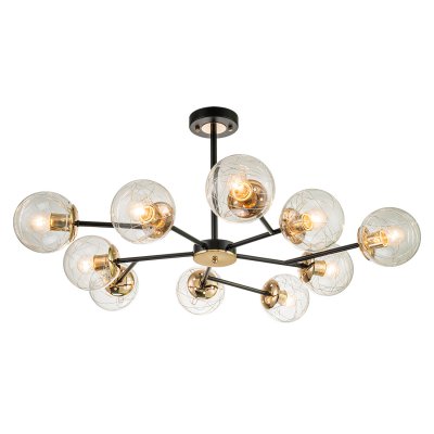 Светильник на штанге Escada 1146/10P E27*40W Black/Brass MIRACLE Светильник на штанге Escada 1146/10P E27*40W Black/Brass MIRACLE