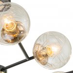 Светильник на штанге Escada 1146/10P E27*40W Black/Brass MIRACLE