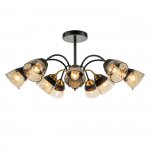 Светильник на штанге Escada 1148/9P E27*40W Black/Brass BOUQUET