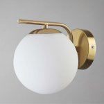 Настенный светильник Escada 1163/1 E27*60W Atique brass BOLTON