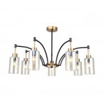 Светильник на штанге Escada 1166/7P E14*40W Brass/Black