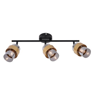 Настенно-потолочный свет Escada 1169/3A E14*40W Black/Gold